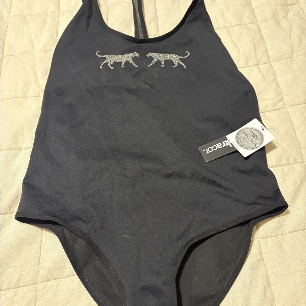 Swarovski Black and White Tag